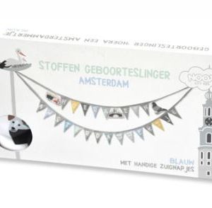 Geboorteslinger Amsterdam (roze)