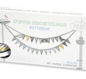 Geboorteslinger Rotterdam (blauw)
